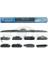 92822 Silecek Süpürgesi 550MM Hybrid Tip Aparatlı Adet 1