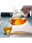 1000 ml Tarzı Isıya Dayanıklı Çiçek Çay Potu Demlik ile Yüksek Borosilikat Cam Çay Fincanı Kung Fu Çay Seti Büyük Kapasiteli Su Isıtıcısı Gaz Sobası Çaydanlık (Yurt Dışından) 4