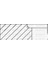 91-09567-050 Segman 050 87.50MM Vanetta Cargo LD23 96-Adet 06-876407-00 1