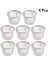 Gümüş Tarzı 7.6X5CM 8 Adet Çay Filtresi Metal Demlik Paslanmaz Çelik Çay Süzgeç Taşınabilir Bardak Aksesuar Ev Ofis Mutfak Için Sağlam Çay Süzgeç (Yurt Dışından) 1