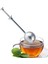 Gümüş Tarzı Örgü Çay Süzgeci Paslanmaz Çelik Çay Demlik Yeniden Kullanılabilir Metal Çay Poşeti Filtre Gevşek Yaprak Yeşil Çay Süzgeç Kupa Demlik Teaware Için (Yurt Dışından) 4
