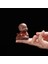 A2- 4.8x5.5cm Stili Yaratıcı Mor Kil Çay Pet Süsleme Güzel Küçük Buda Keşiş Heykelcik El Yapımı Heykel Çay Seti Dekor Bahçe Bonsai Sanat (Yurt Dışından) 1