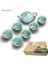 W Tarzı Seramik Porselen Çay Seti Teaware Çay Potu Çay Bardağı Seladonlar Balık Fincan Çay Seti Çaydanlık Yaratıcı Kung Fu Çay Seti Çay Bardağı 6 Set (Yurt Dışından) 2