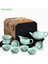 M Tarzı Seramik Porselen Çay Seti Teaware Çay Potu Çay Bardağı Seladonlar Balık Fincan Çay Seti Çaydanlık Yaratıcı Kung Fu Çay Seti Çay Bardağı 6 Set (Yurt Dışından) 5