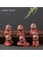 D3- 3.6x7.9cm Stili Yaratıcı Mor Kil Çay Pet Süsleme Güzel Küçük Buda Keşiş Heykelcik El Yapımı Heykel Çay Seti Dekor Bahçe Bonsai Sanat (Yurt Dışından) 2