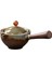No.6 Stili 360 Derece Seramik Çaydanlık El Demlik Zarif Çay Seti Yan Kolu Çaydanlık Çaydanlık Ceramgle Pot Yan Kolu Pot Yeni (Yurt Dışından) 1