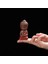 D1- 3.6x7.9cm Stili Yaratıcı Mor Kil Çay Pet Süsleme Güzel Küçük Buda Keşiş Heykelcik El Yapımı Heykel Çay Seti Dekor Bahçe Bonsai Sanat (Yurt Dışından) 1