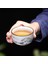B1 --7x5.5cm 125ML Stili Çin Ru Fırın Seramik Çay Fincanı Nefis El-Boyalı Desen Tek Bardak Çay Kase Usta Bardak Bireysel Bardak El Yapımı Teaware (Yurt Dışından) 4