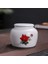 Çikolata Tarzı 7.9x6.3cm Seramik Çay Caddy Küçük Mini Taşınabilir Oolong Çay Depolama Tankı Seyahat Çay Kutuları Toz Mühürlü Kavanoz Çay Konteyneri Şeker Kavanozu (Yurt Dışından) 1