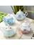 06-570ML Tarzı (Sadece Çaydanlık)Ikindi Çayı Seramik Çaydanlık Porselen Saksılar Kemik Çini Cezve Çay Makinesi (Yurt Dışından) 3