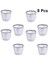 Gümüş Tarzı 7,2X6CM 8 Adet Çay Filtresi Metal Demlik Paslanmaz Çelik Çay Süzgeç Taşınabilir Bardak Aksesuar Ev Ofis Mutfak Için Sağlam Çay Süzgeç (Yurt Dışından) 3