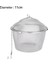 11CM Tarzı Dayanıklı 4 Boyutlu Gümüş Yeniden Kullanılabilir Paslanmaz Örgü Bitkisel Top Çay Baharat Süzgeç Çaydanlık Kilitleme Çay Filtresi Demlik Baharat (Yurt Dışından) 1