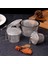 11CM Tarzı Dayanıklı 4 Boyutlu Gümüş Yeniden Kullanılabilir Paslanmaz Örgü Bitkisel Top Çay Baharat Süzgeç Çaydanlık Kilitleme Çay Filtresi Demlik Baharat (Yurt Dışından) 3