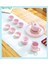 Pembe Stil Seramik Porselen Çay Bardağı Kase Teaware Seladon Renkli Balık Çay Bardağı Kung Fu Çay Seti Bardak Çay Kase Kişilik Bardak Çay Bardağı (Yurt Dışından) 5