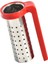 Kırmızı Stil Paslanmaz Çelik Çay Demlik Mini Gevşek Yapraklı Çay Süzgeç Bitkisel Baharat Filtresi Kolu Askı ile Drinkware Çay Aksesuarı (Yurt Dışından) 1