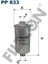 PP833 Yakıt Filtresi Golf I-Jetta I 1.6-1.8 78-84-Audi 100 2.1 77-83-Audi 80 1.6 76-82 431131151 1