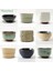 No.12 Tarzı Seramik Çay Bardağı Teaware Kung Fu Çay Seti Bardak Kaba Çömlek Porselen Çay Fincanı Çay Kaseleri (Yurt Dışından) 2