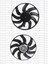 08120082 Fan Motoru 400W 400MM Audi A4 13-16 A5 12-Q5 13- 8K0959455G 1