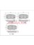 AA0682 Arka Fren Balatası Fiat 500 Jeep Renegade 14- 77367417 1