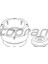 108561001 755 Amortisör Takozu Rulmanlı Golf Iv-Bora-A3 1.6-1.8-1.8t-1.9 Tdı Ahw-Akl-Aeh Agn-Agu-Atn 1J0412331C 1