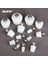38X49X30MM-1 Adet Tarzı Çelik Saplı Silikon Tıpa Boru Sızdırmazlık Silikon Fiş Şarap Fermantasyon Şişe Tıpa Zemin Drenaj Deodorantı Balık Tankı Fişi (Yurt Dışından) 2