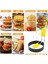 5 Adet Silikon Sap Stili Paslanmaz Çelik Kızarmış Yumurta Gözleme Halkası Omlet Yumurta Yuvarlak Şekillendirici Yumurta Kalıbı Burger Köftesi Kızartma Tavası Kalıbı Kahvaltı Için (Yurt Dışından) 5
