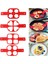 Çiçek Stili Yumurta Pişirici Gözleme Makinesi Kalıp Yumurta Şekillendirici Omlet Yapışmaz Pişirme Aracı Pan Flip Yumurta Halka Kalıp Mutfak Alet Aksesuarları (Yurt Dışından) 2