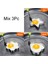3 Parça Tarzı Paslanmaz Çelik 5 Stil Kızarmış Yumurta Gözleme Şekillendirici Omlet Kalıp Kalıp Kızartma Yumurta Pişirme Araçları Mutfak Aksesuarları Gadget Yüzükler (Yurt Dışından) 1