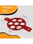 Daire Stili Yumurta Pişirici Gözleme Makinesi Kalıp Yeniden Kullanılabilir Silikon Omlet Kalıp Yapışmaz Pişirme Aracı Pan Flip Yumurta Halka Kalıp Pişirme Mutfak Aletleri (Yurt Dışından) 1