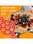 Daire 1 Pc Stili Kızarmış Yumurta Gözleme Omlet Makinesi Yapışmaz Kalıp Kalbur Yeniden Kullanılabilir Gıda Sınıfı Silikon Mikrodalga Fırın Set Üstü 7 Kavite Halka Delik (Yurt Dışından) 3