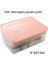 PINK-3LAYERS1COVER Stili Atucoho Mağaza Tek Katmanlı Börek Kutuları Depolama Tepsisi Gıda Konteyner Kutusu Dondurulmuş Börek Depolama Plastik Kutuları Serin Tutmak Için (Yurt Dışından) 1
