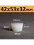 42X53X32MM Delikli Stil 1 Bilgisayar Silikon Katı Fiş Fermentör Kapağı Kauçuk Tıpa Delikli Laboratuvar Durdurucu Vana Asit ve Alkali Dayanıklı Demleme Şarap Tıpaları (Yurt Dışından) 1