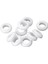 Beyaz 10MM Tarzı 10 Şarap Bira Homebrewing Sızdırmazlık Yıkayıcılar Lahana Turşusu Kimchi Yapma Silikon O Ring Grommet Mason Kavanoz Için Fermantasyon Hava Kilidi Kapak (Yurt Dışından) 2