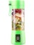 Yeşil Stil Taşınabilir Blender USB Şarj Edilebilir 4 Bıçaklı Elektrikli Meyve Sıkacağı Makinesi Smoothie Blender Mutfak Robotu Kişisel Limon Portakal Sıkacağı (Yurt Dışından) 1