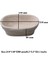 21X15X8CM Tarzı Rattan Ekmek Mayalama Sepeti Doğal Oval Rattan Hasır Hamur Fermantasyonu Ekşi Maya Banneton Ekmek Sepeti Bez Çanta ile (Yurt Dışından) 1