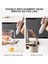 Gri Stil 3 Modlu Elektrikli El Süt Köpürtücü Blender, USB Şarjlı Kabarcık Yapıcı Kahve Cappuccino Işlevli Için Çırpma Mikseri (Yurt Dışından) 5