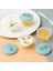 Yeşil Stil Set Sevimli Yumurta Kazanı Plastik Yumurta Avcısı Seti Mutfak Yumurta Pişirici Araçları Kapaklı Yumurta Kalıbı Formu Fırçalı Gözleme Makinesi (Yurt Dışından) 2