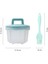 Yeşil Stil Set Sevimli Yumurta Kazanı Plastik Yumurta Avcısı Seti Mutfak Yumurta Pişirici Araçları Kapaklı Yumurta Kalıbı Formu Fırçalı Gözleme Makinesi (Yurt Dışından) 4