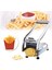 Paslanmaz Çelik Patates Kızartması Yapma Aracı Patates Cipsi Şerit Dilimleme Kesici Doğrayıcı Cips Makinesi Yapma Aracı Patates Kesme Kızartması (Yurt Dışından) 1