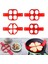 7-Mor-Yıldız Stili Yapışmaz Silikon Gözleme Kalıbı Kahvaltı Omlet Makinesi Omlet Bakeware Mutfak Kalıbı (Yurt Dışından) 5