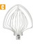 185X160MM Stili Paslanmaz Çalmak Yumurta Çırpıcı Tilt Kafa Mikser Elektrikli Mutfak Karıştırma Aracı Kitchenaid Için Değiştirme, B Tipi (Yurt Dışından) 1
