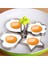 No.6 Tarzı Paslanmaz Çelik Kızarmış Yumurta Şekillendirici Pişirme Araçları Şekillendirici Omlet Şekillendirici Gözleme Halkası Daire Kalıp Kalıp Kızartma Pişirme Aksesuarları (Yurt Dışından) 3