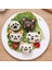 Kedi Pirinç Topu Kalıp Onigiri Makinesi Pirinç Kabartma Yapımı Karikatür Sevimli Kedi Onigiri Pirinç Topu Mutfak Alet Aksesuarları (Yurt Dışından) 2