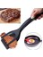 Kırmızı Stil 2 In 1 Kavrama Çevirme Maşası Yumurta Maşası Fransız Tostu Gözleme Yumurta Kelepçesi Omlet Aksesuarları (Yurt Dışından) 2