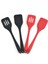 Kırmızı Stil Büyük Silikon Mutfak Gereçleri Yapışmaz Set Pişirme Gereçleri Araçları Kaşık Spatula Isıya Dayanıklı Karıştırma Kepçe Karıştırma Tencere (Yurt Dışından) 2