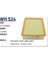 WH524 Hava Filtresi Citroen C-Elysee-C3-C4-C5 1.5 Blue Hdı MRMOEM-1083172 1