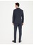 Erkek Lacivert Ekstra Slim Fit Yelekli Takım Elbise 50285274-VR033 6