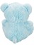 Kalp Tutan Peluş Ayı 45 cm - Mavi 4