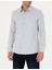 Erkek Gri Slim Fit Uzun Kollu Gömlek 50278184-VR024 6