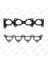 5850534 Manifold Conta Takımı Emme Egzoz A1.6 Let Insignia 5850534 5849913 5850634 1